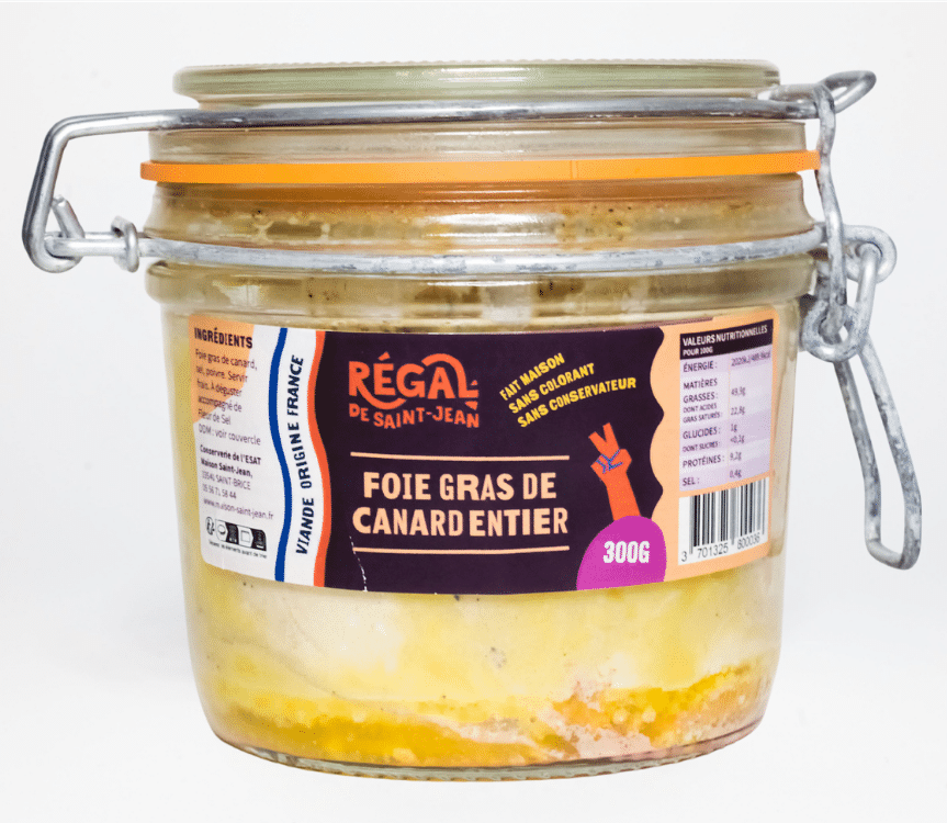 Foie gras de canard entier