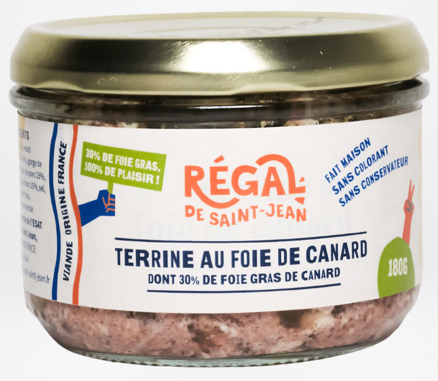 Terrine au foie de canard
